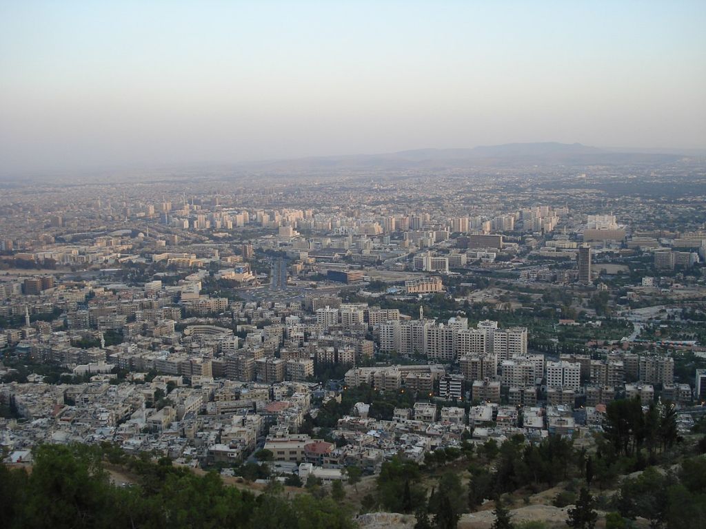 City of Damascus from Mount Qasion