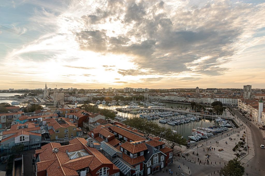 Vue aérienne du Port de La Rochelle