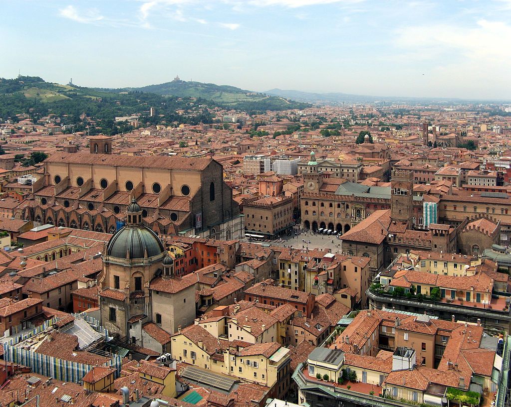 La Basilique San Petronio et Piazza Maggiore