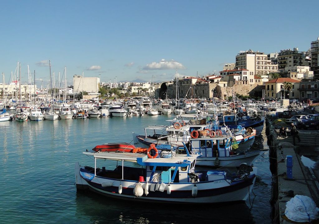 Port de Héraklion Crète Grèce