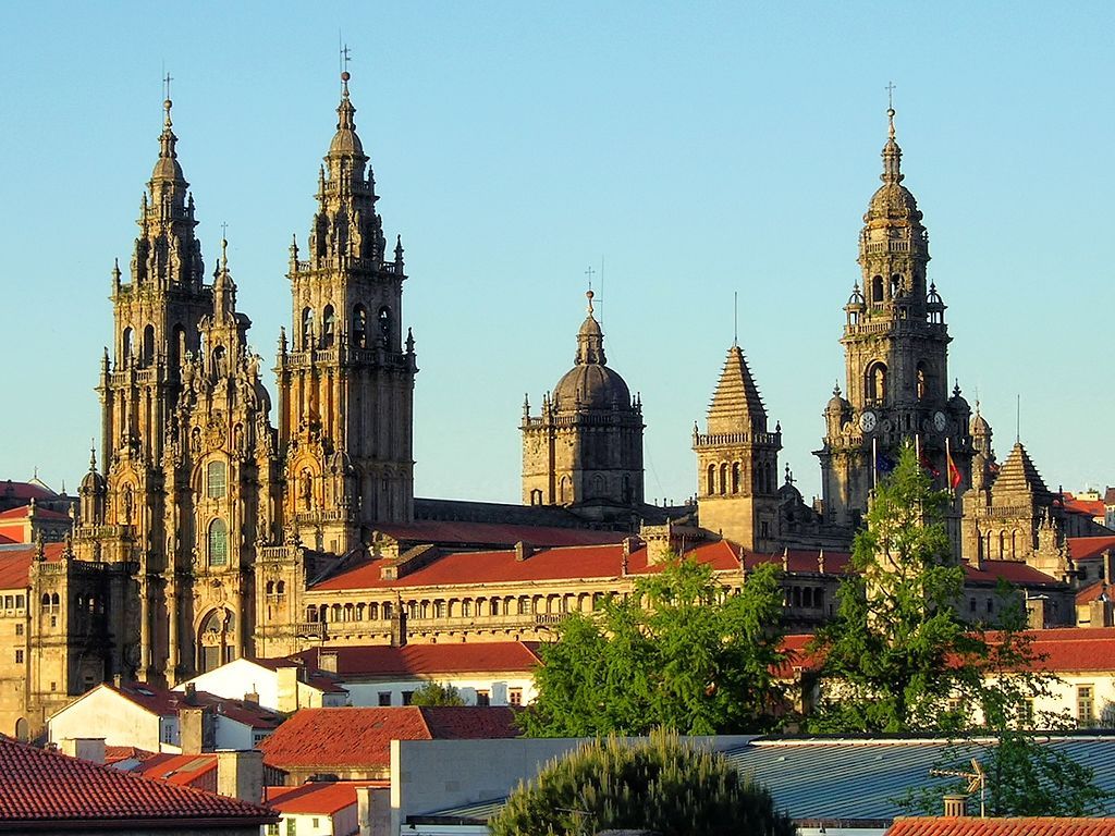 La cathédrale de SaintJacquesdeCompostelle