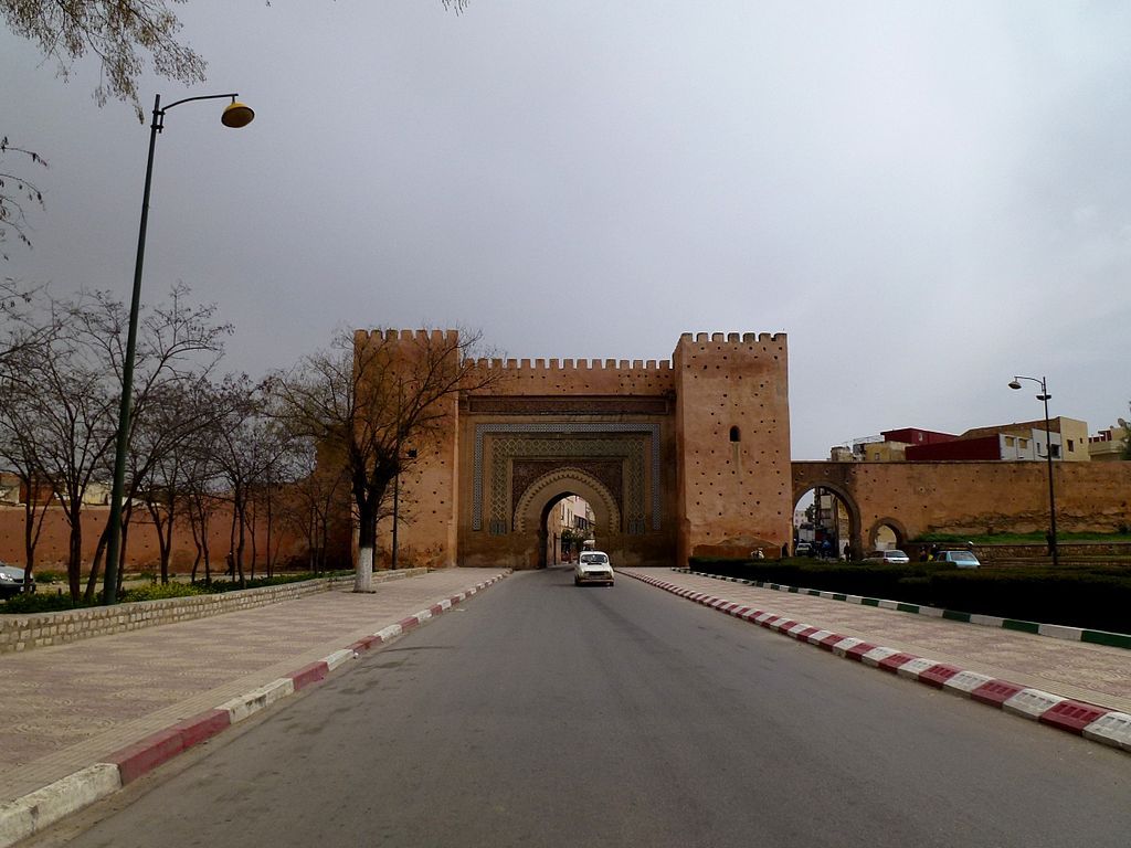 Bab El Khemis Gate Meknes Morocco