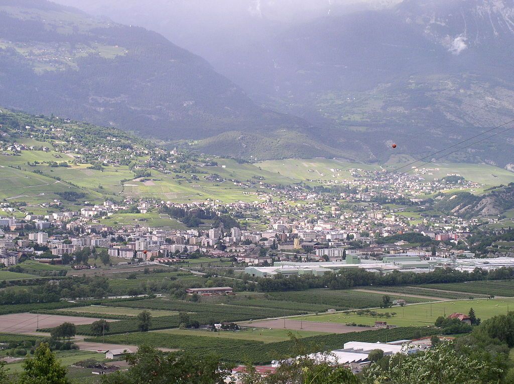 Sierre Valais Switzerland
