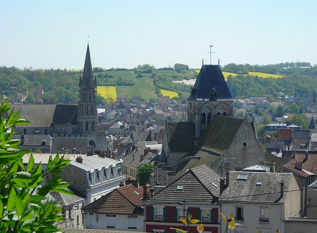 Vue dÉtampes Essonne ÎledeFrance France