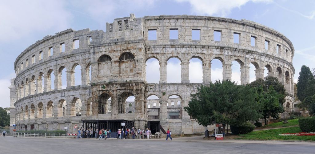 Croatia Pula Amphitheatre