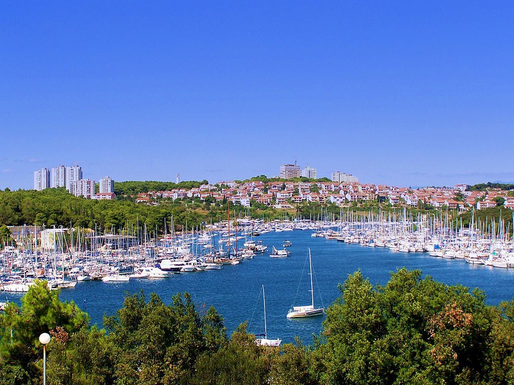 Veruda Marina in Pula Croatia