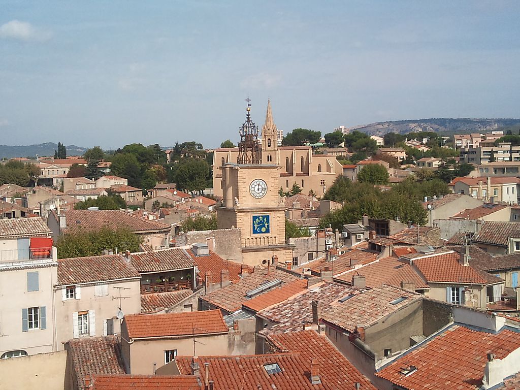 Salon de Provence Vue depuis le chateau de lEmperi
