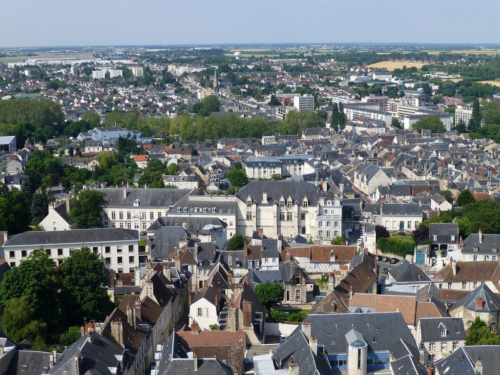 Bourges depuis la cathédrale