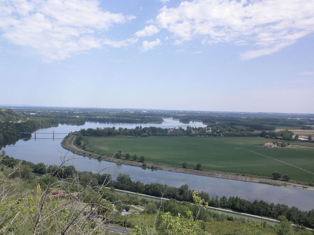 Le Tarn et la Garonne à Boudou à louest