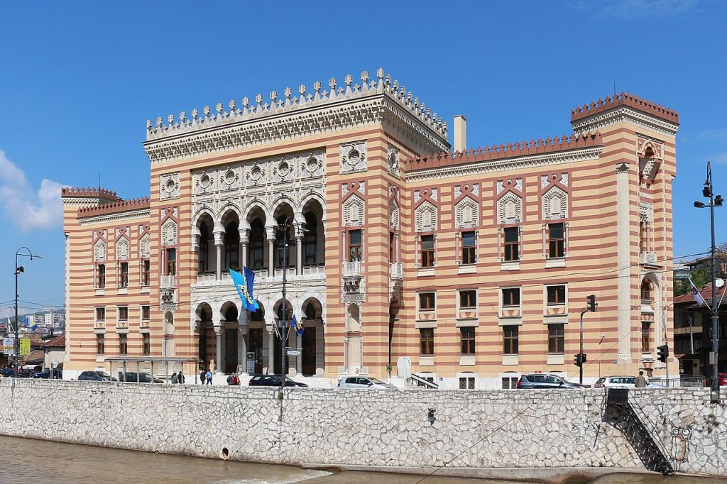 Hôtel de ville de Sarajevo et Bibliothèque nationale