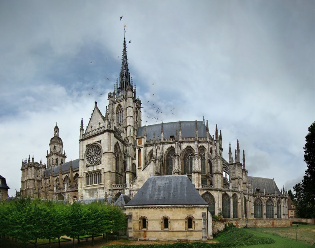 NotreDame dÉvreux Eure Normandie France