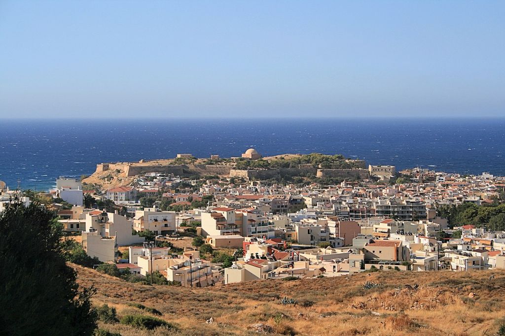 Rethymno on the island of Crete  Venetian fortress