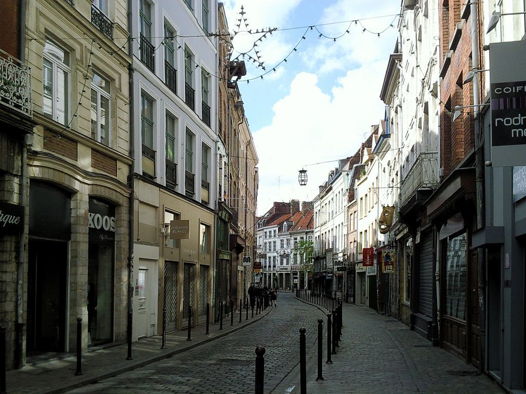 Rue de la Clé in the VieuxLille district of Lille Nord