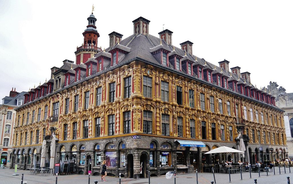 Exterior of the Vieille Bourse  on the GrandPlace 