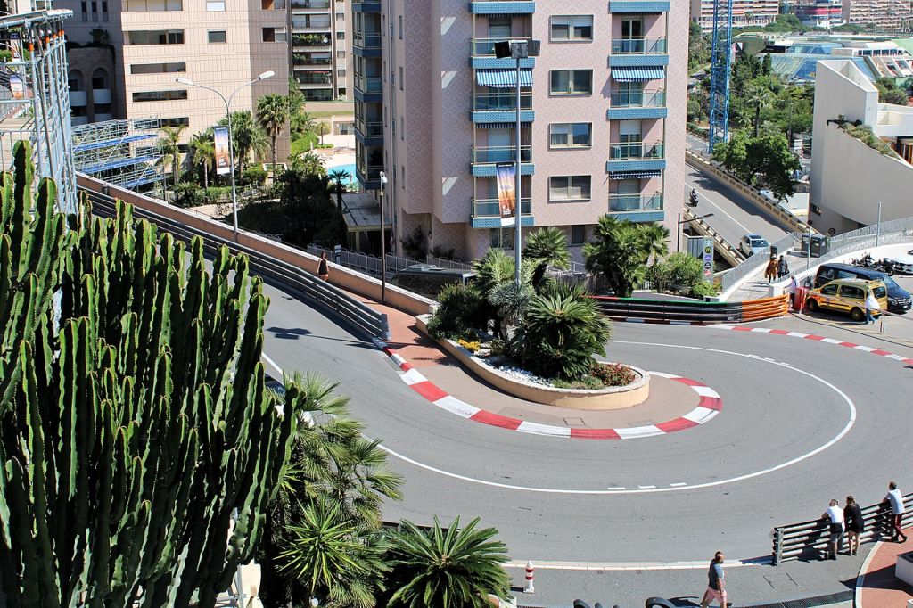 Virage en épingle à cheveux du circuit de Monaco