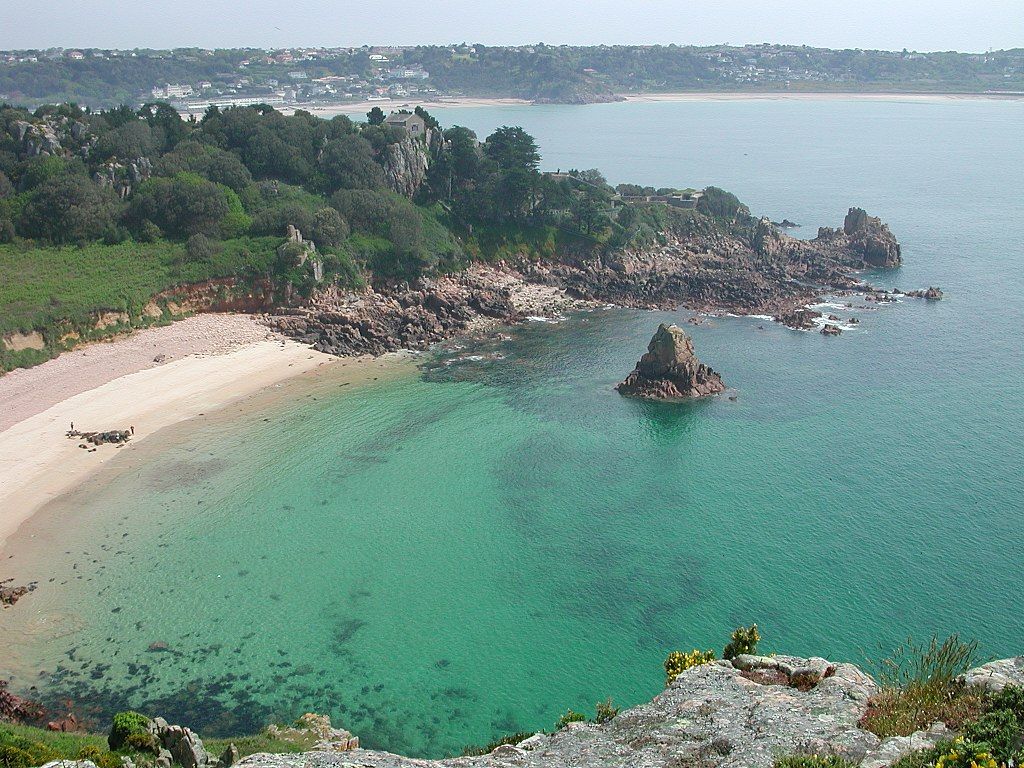 Beauport St Brelade Jersey with St Brelades Bay and Ouaisné