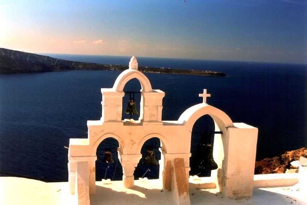 Chapelle orthodoxe à Oia