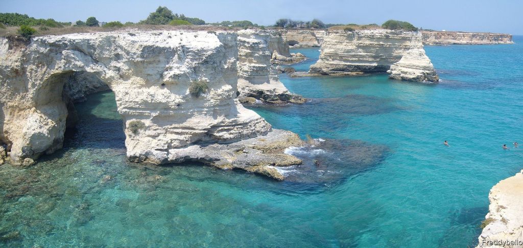 La mer à Torre SantAndrea Lecce