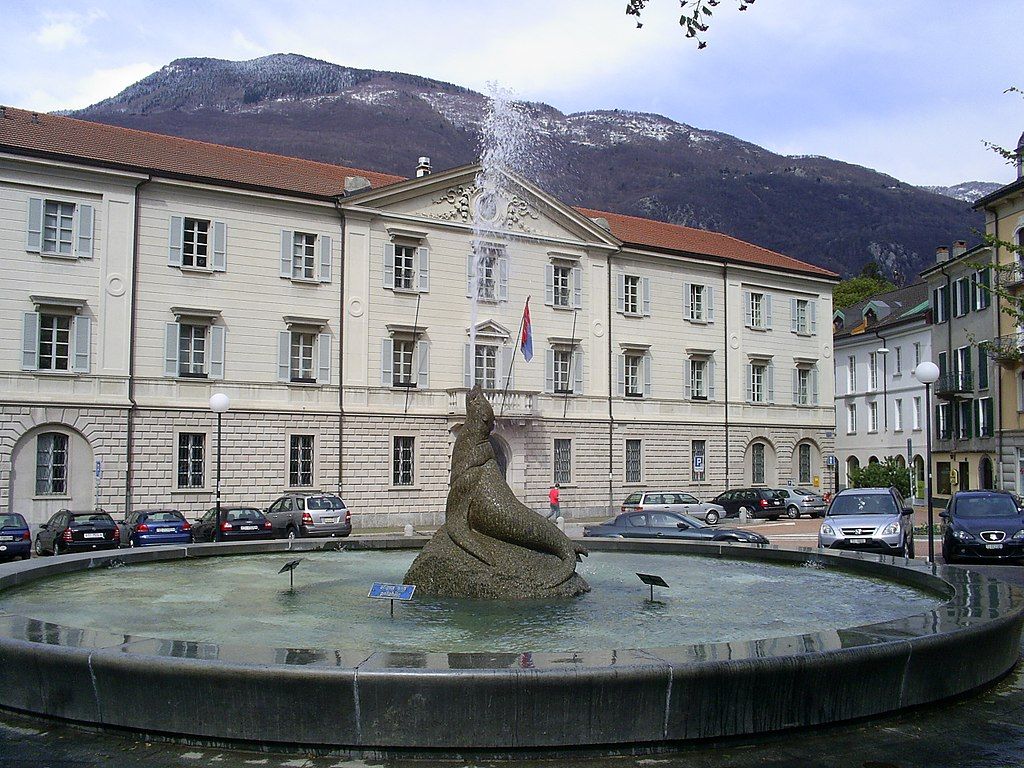 Palace of the Ticinese government in Bellinzona