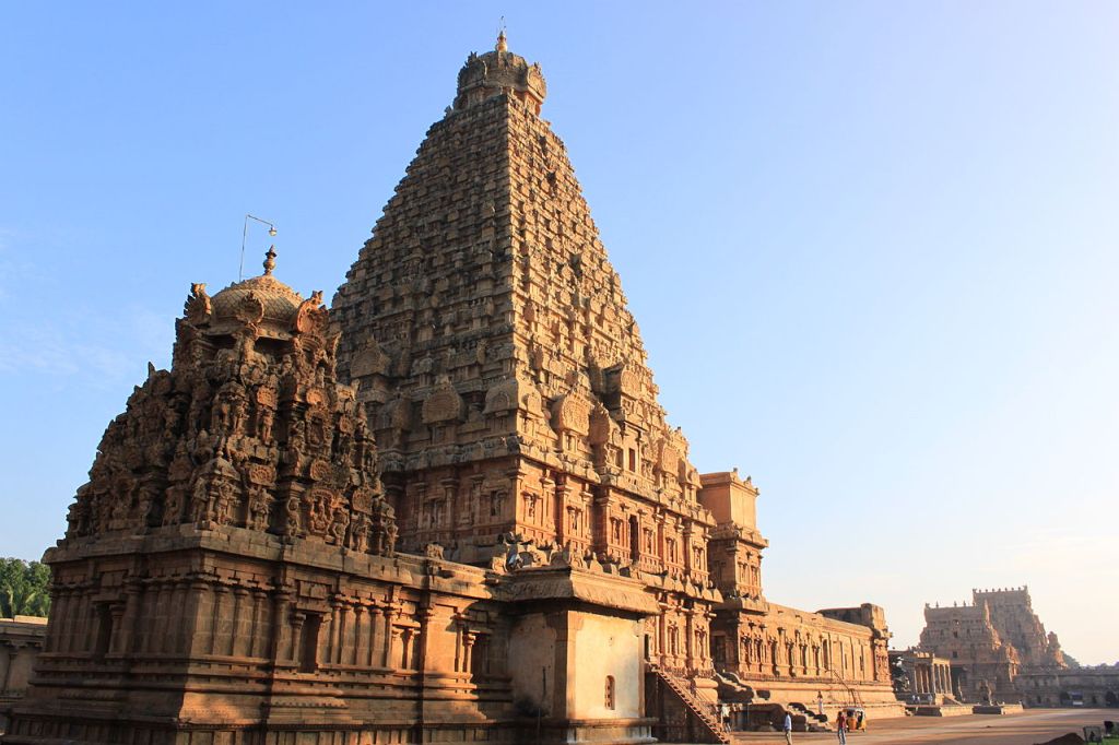 Le Temple de Brihadesvara à Thanjavur est un site classé au patrimoine mondial de lHumanité