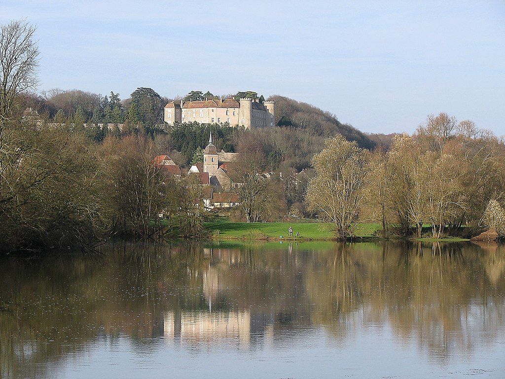 La Saône et le village à RaysurSaône