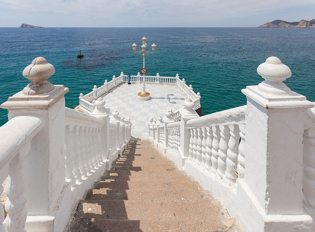 Belvédère sur la Méditerranée à Benidorm