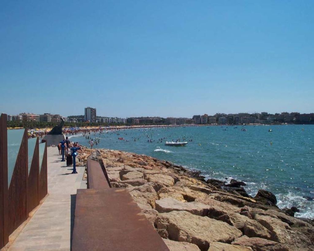 Salou Spain Beach and Port