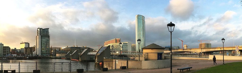 City quays panorama