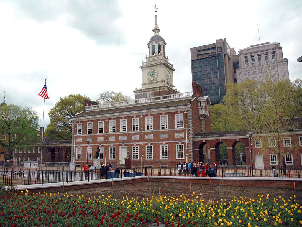 Independence Hall in Philadelphia Pennsylvania