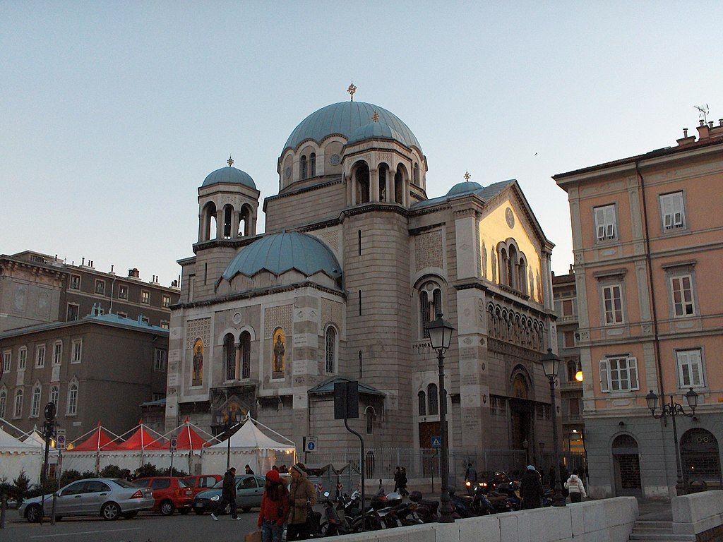Serbianorthodox church of San Spiridione Trieste Italy