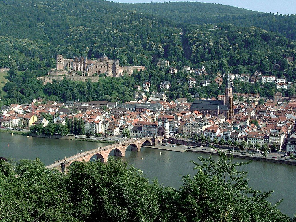 Vue sur Heidelberg