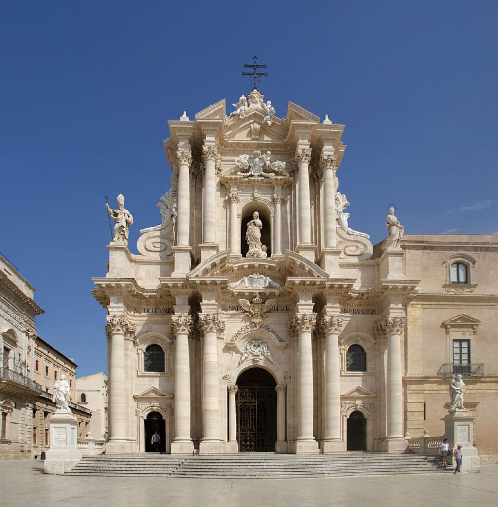 La cathédrale de Syracuse