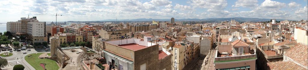 Vue panoramique de Tarragone Catalogne Espagne
