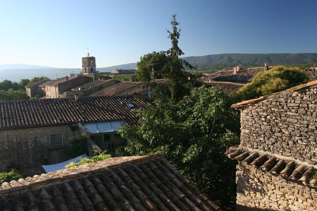 Les toits de Goult et Luberon