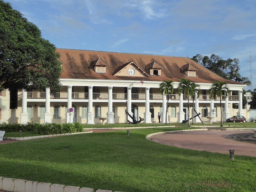 Former Government House in Cayenne French Guiana