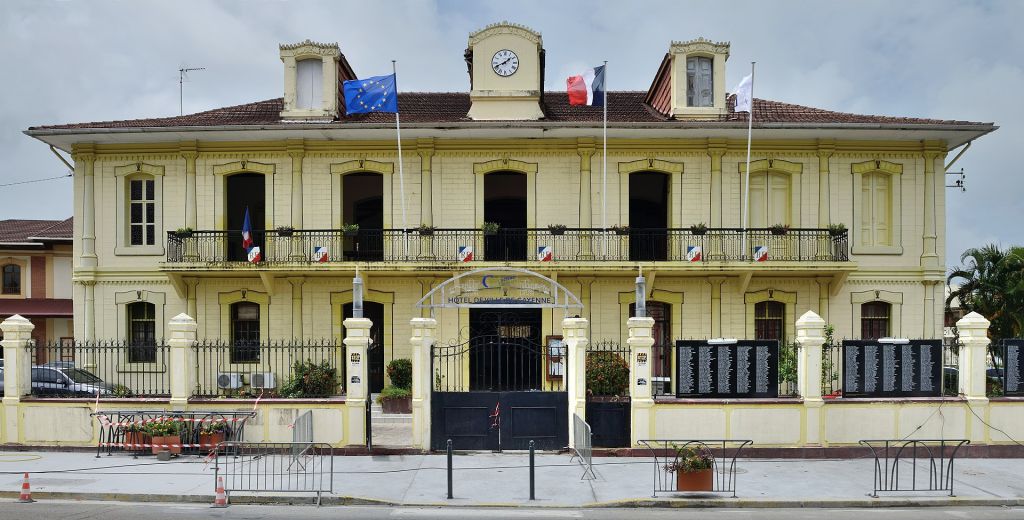 Guyane Cayenne  Hôtel de ville