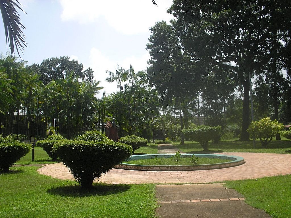 Jardin botanique en centre ville de Cayenne