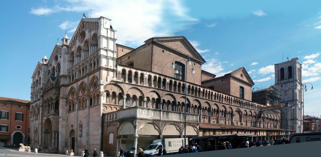 Cathedral of Ferrara Italy Duomo di Ferrara