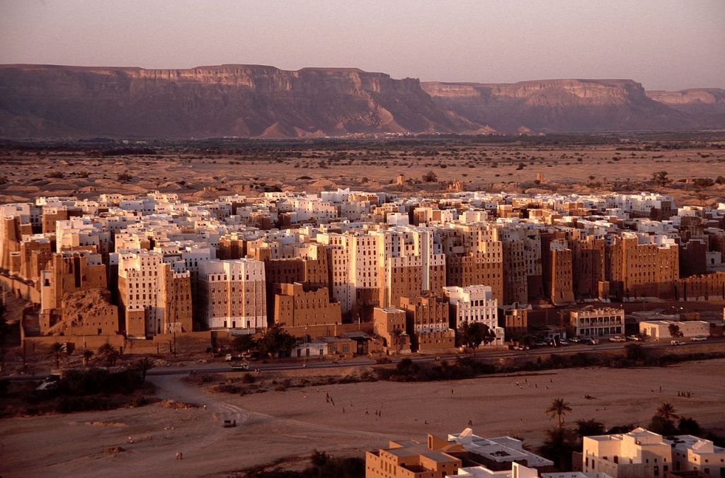 Larchitecture tout en hauteur du village de Shibam dans lHadramaout au Yemen
