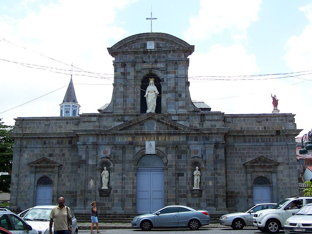 Cathédrale NotreDamedeGuadeloupe à BasseTerre Guadeloupe