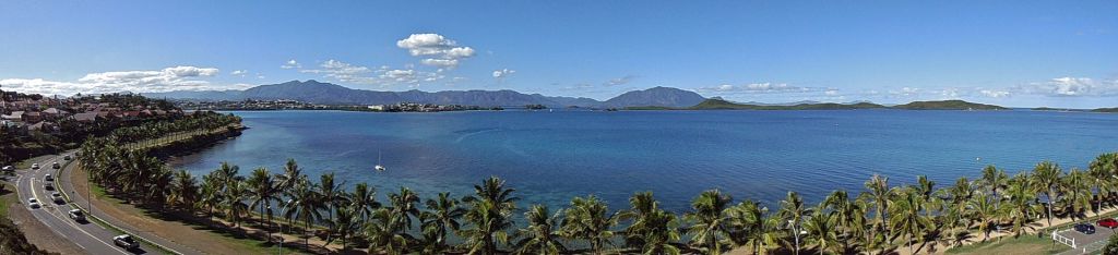 Panoramique de la Promenade Pierre Vernier à Nouméa