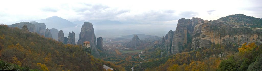 Meteora valley Meteora Greece