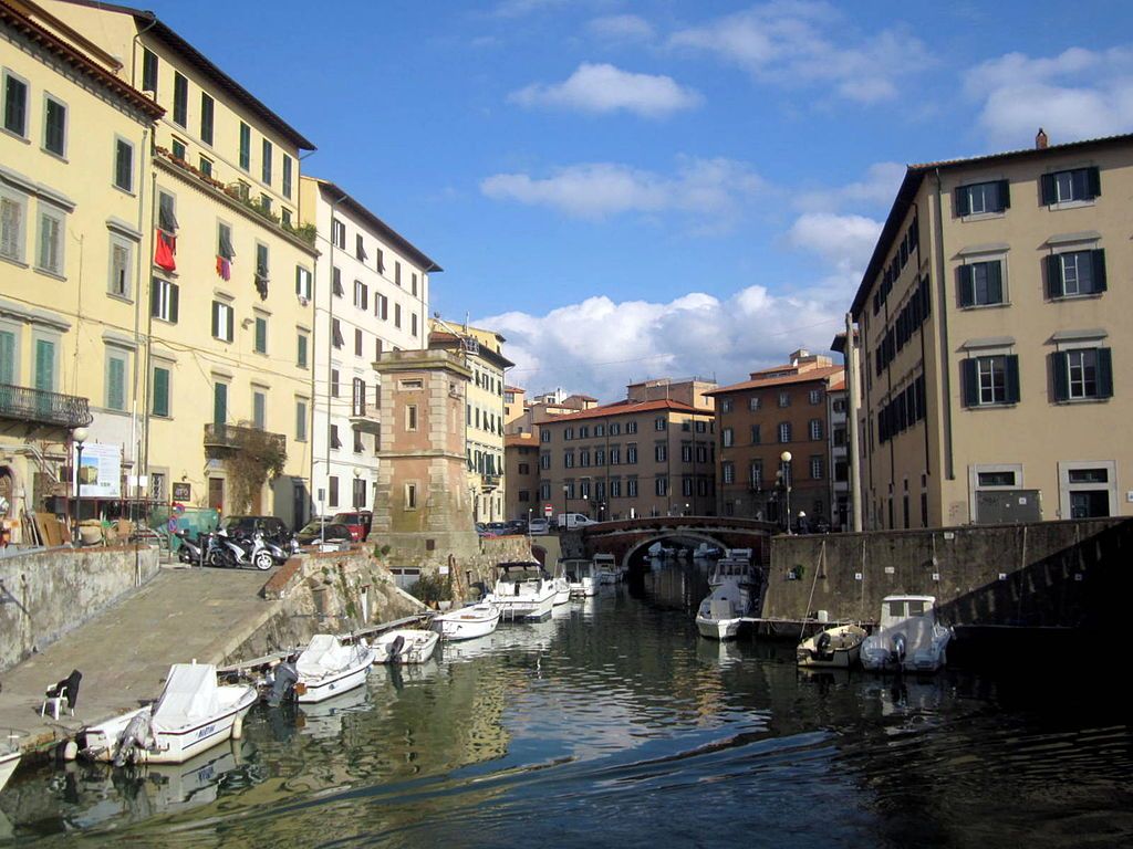 Quartiere della Venezia Nuova a Livorno