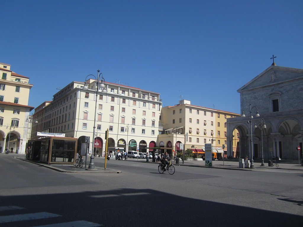 Piazza Grande la place principale de Livourne
