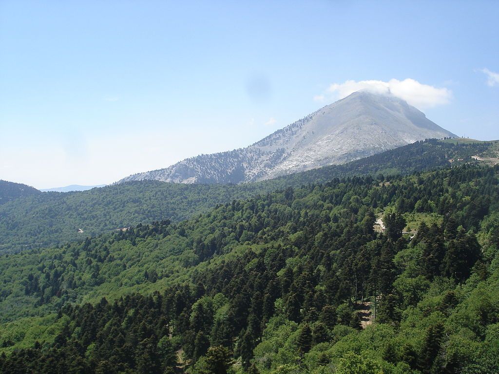 Mont Delphy en Eubée Greece