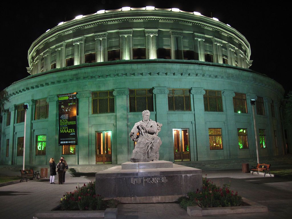 The opera house in Yerevan