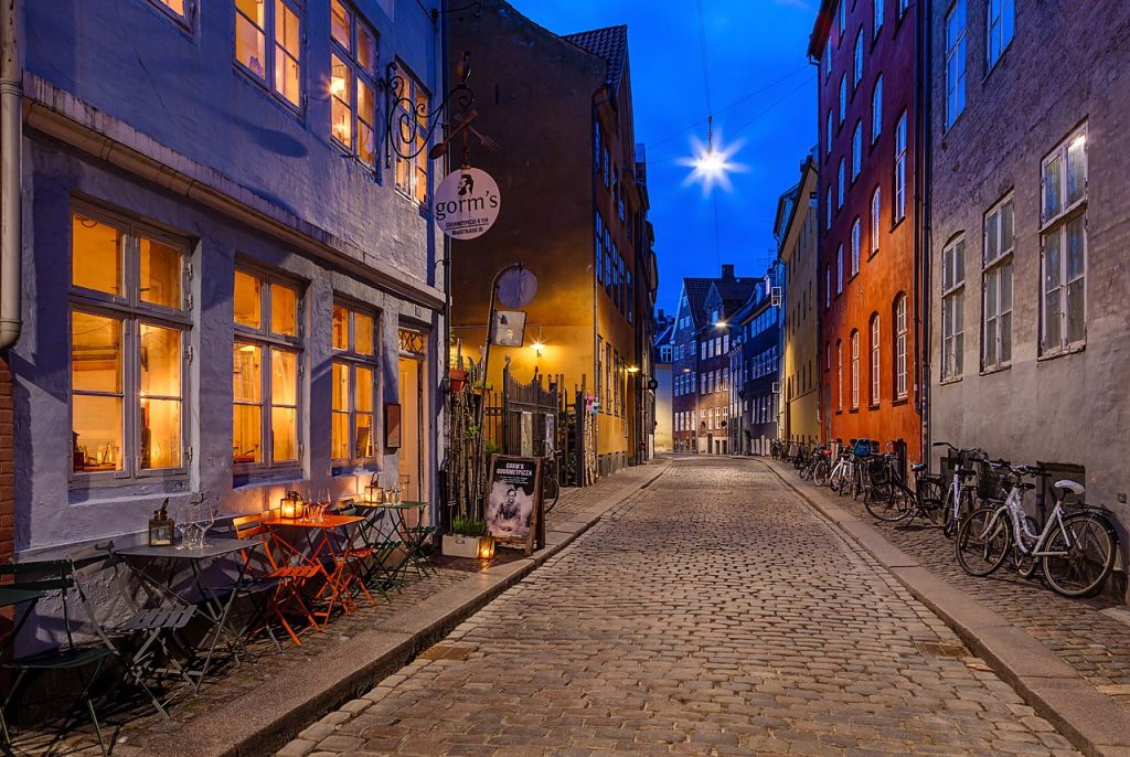 Rue Magstræde une des plus anciennes de Copenhague