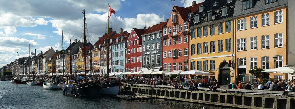 Nyhavn  a canal in Copenhagen
