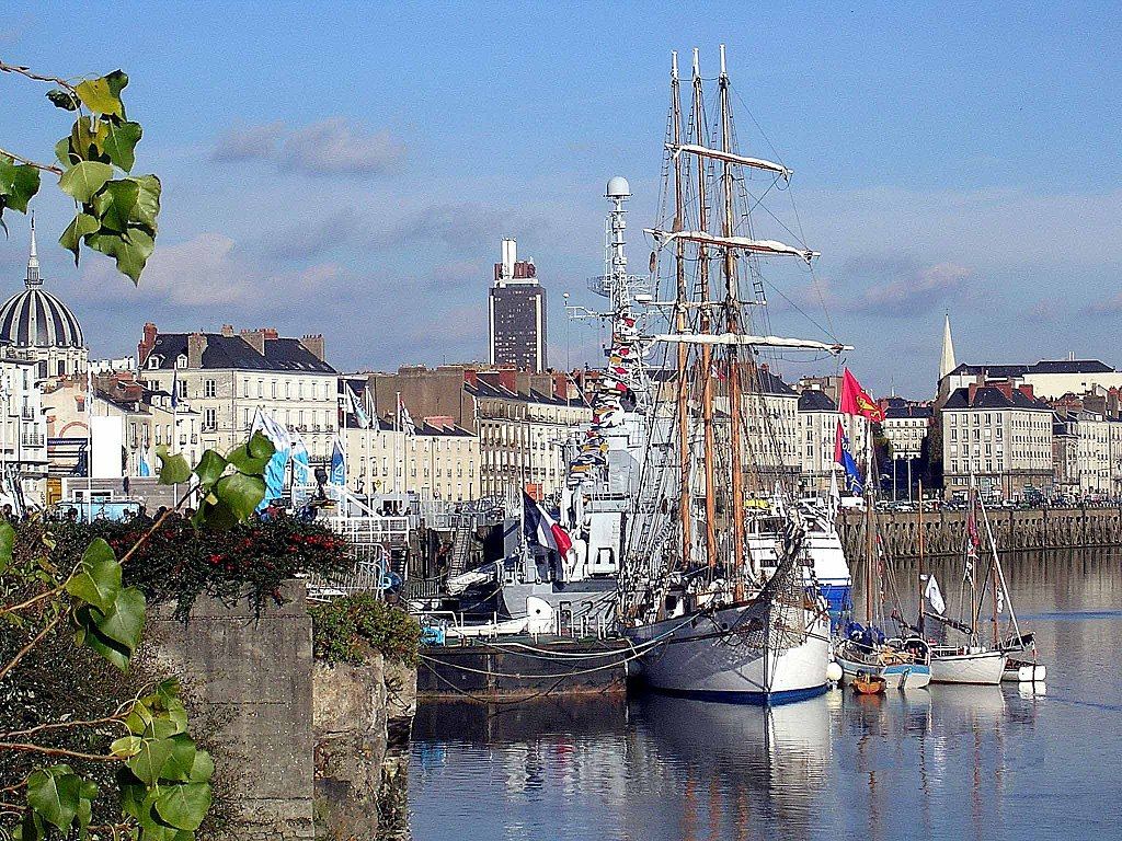 Port de Nantes escale du Marité quai de la Fosse