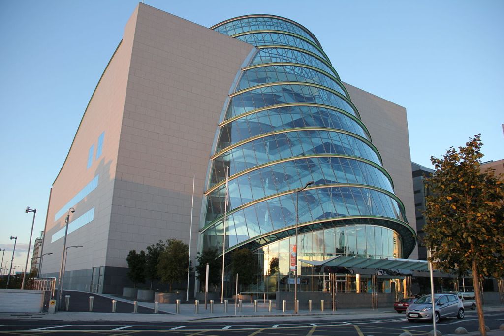 The Convention Centre in the Dublin Docklands Dublin Ireland
